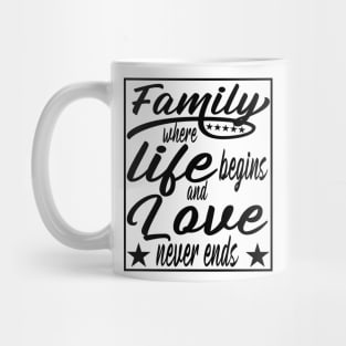 Family Children Families Marriage Starting Mug